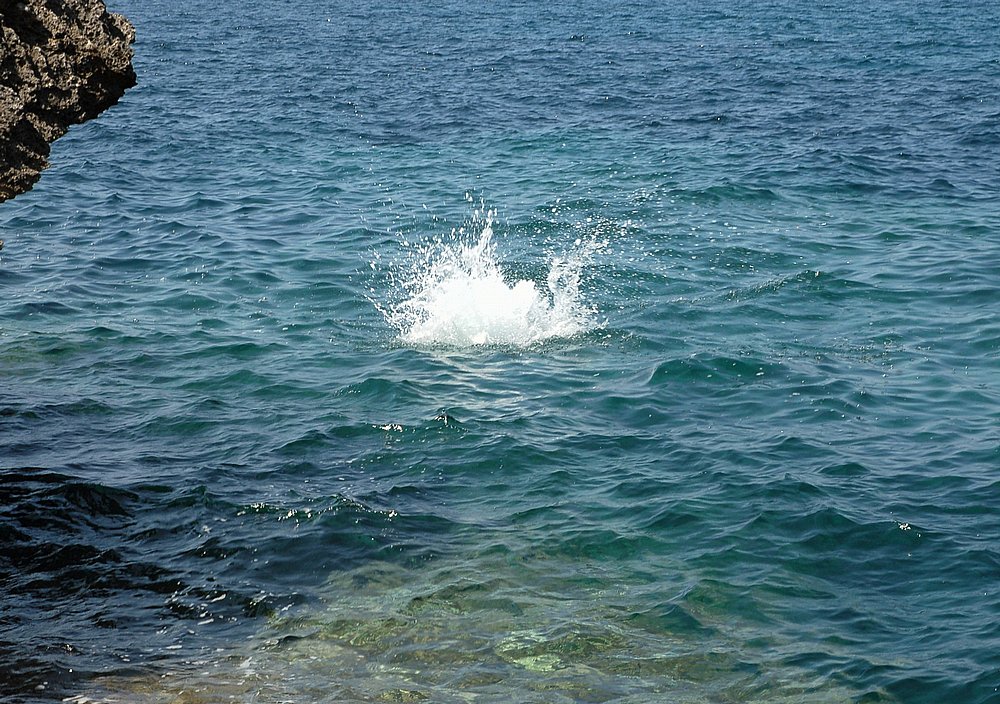 Cap Corse, Westküste, Badeplatz bei Marine di Negru (Eva, Ralf, Flo 4).JPG